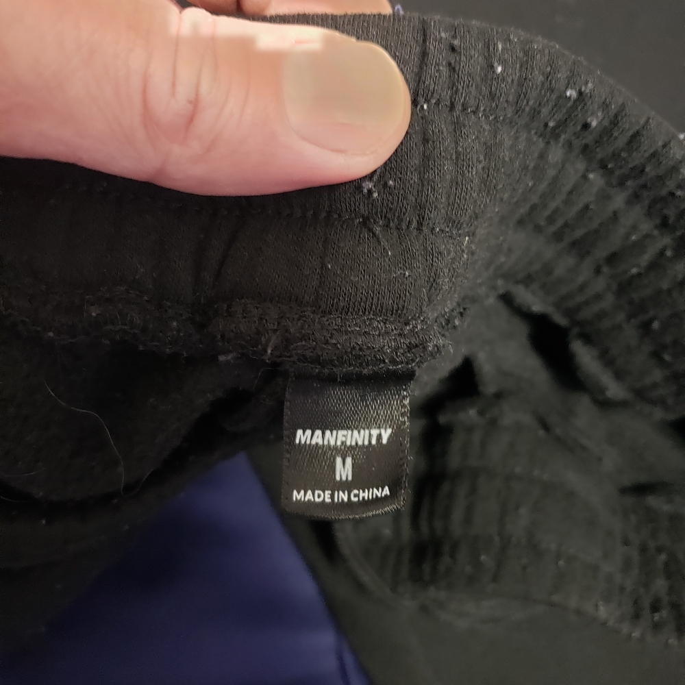 Shein/Manfinity Black Tracksuit Set - Picture 5 of 5